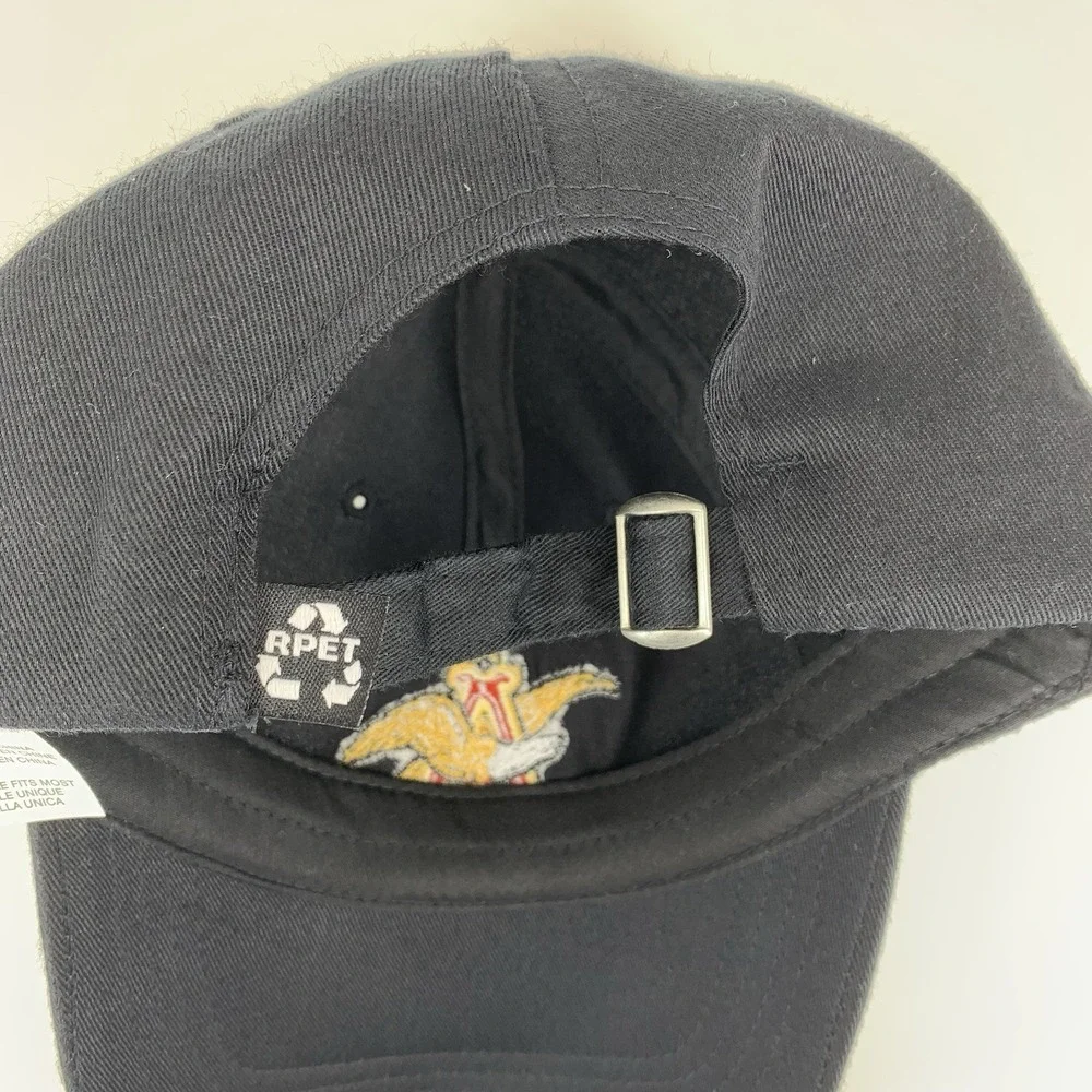 Anheuser Busch Brewery Hat Merrimack, NH Black OSFM Unstructured Baseball Cap